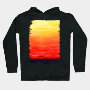 SUNSET brushstrokes Hoodie